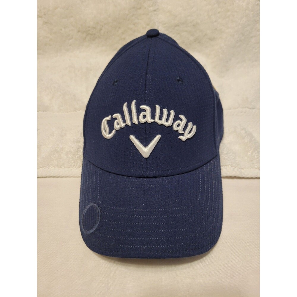 Callaway Chad Johansen Golf Acad... Odyssey Hat Cap Blue Adjustable  Embroidered
